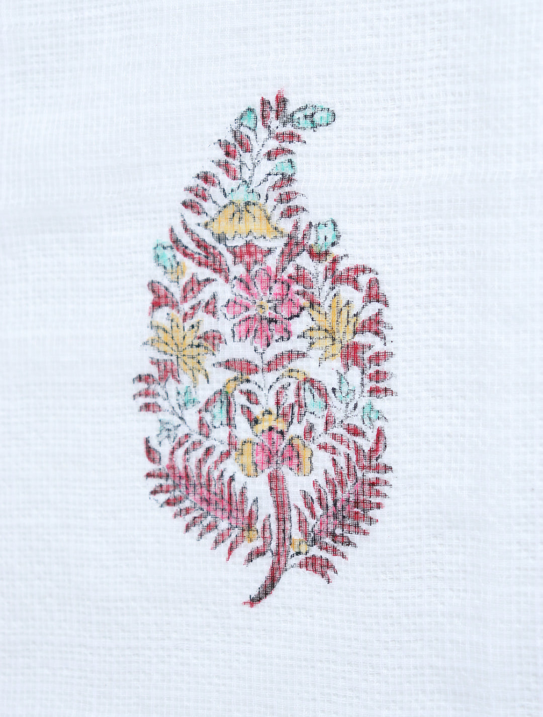 Colourful Paisley boota Kota curtains - Sheer Kota cotton curtains