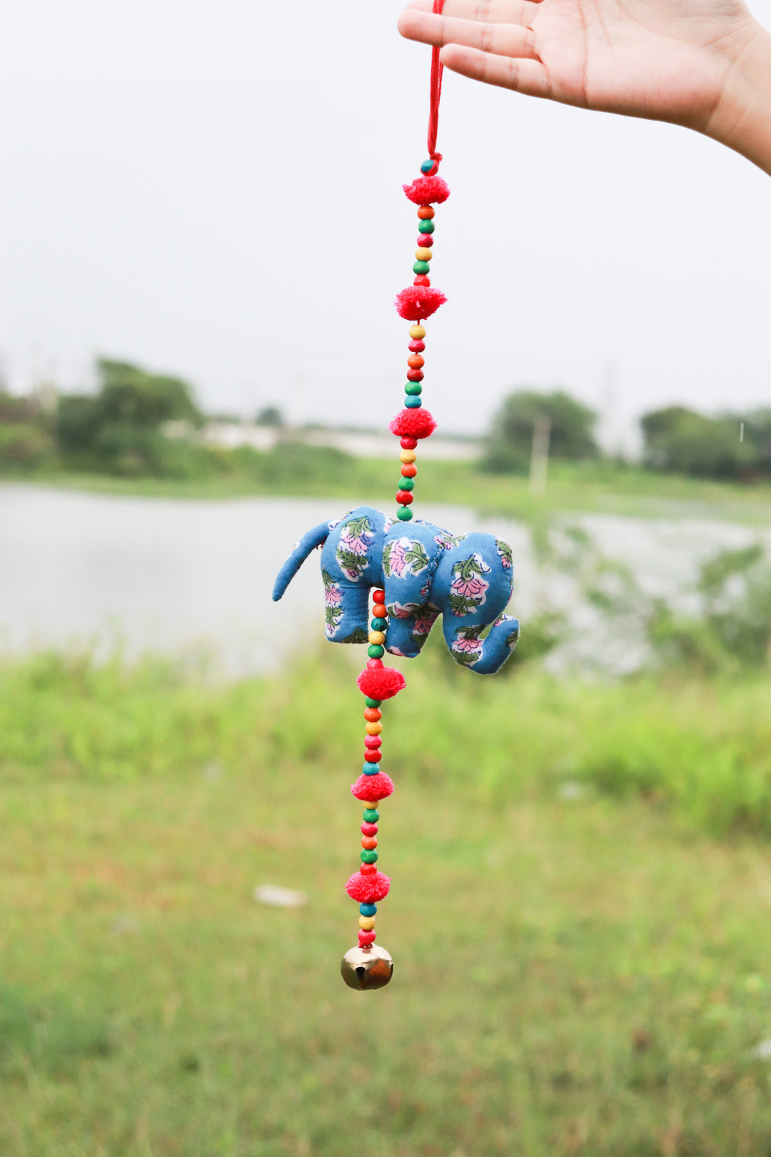 Assorted Handmade Elephant door hanging - Elephant Toran Latkan - Sold individually