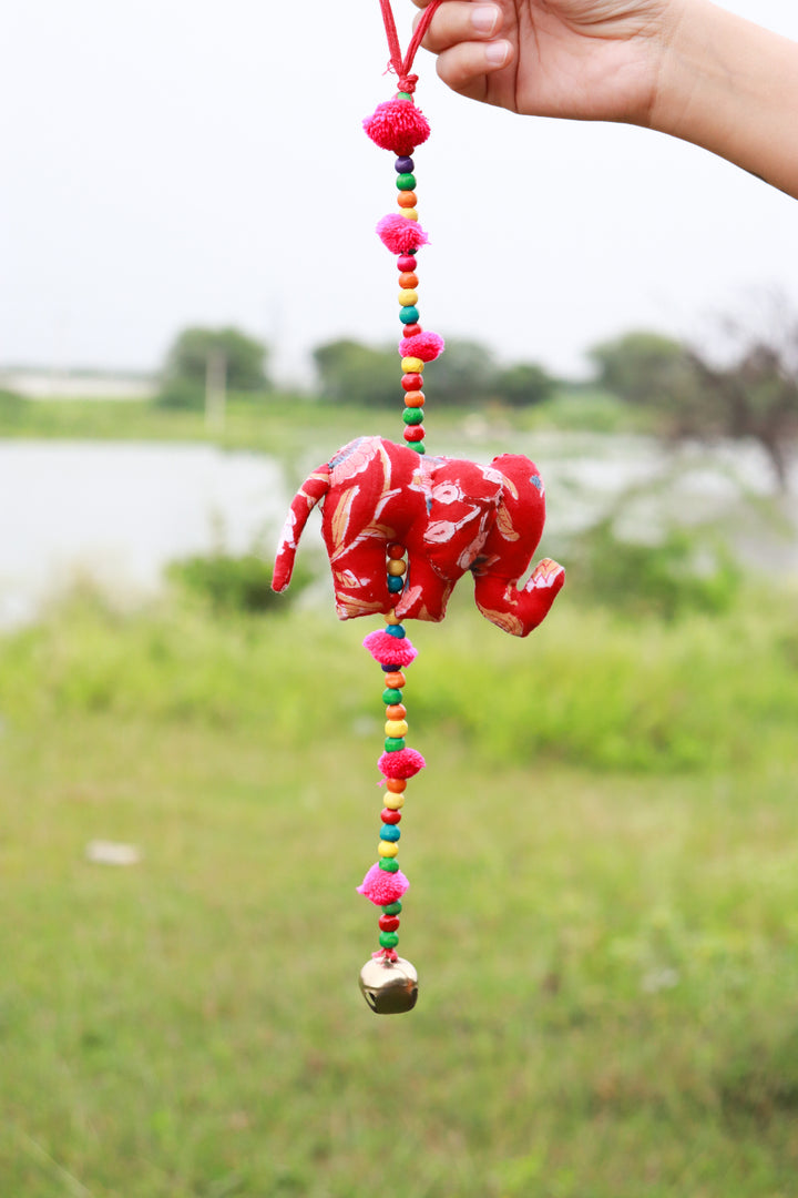 Assorted Handmade Elephant door hanging - Elephant Toran Latkan - Sold individually