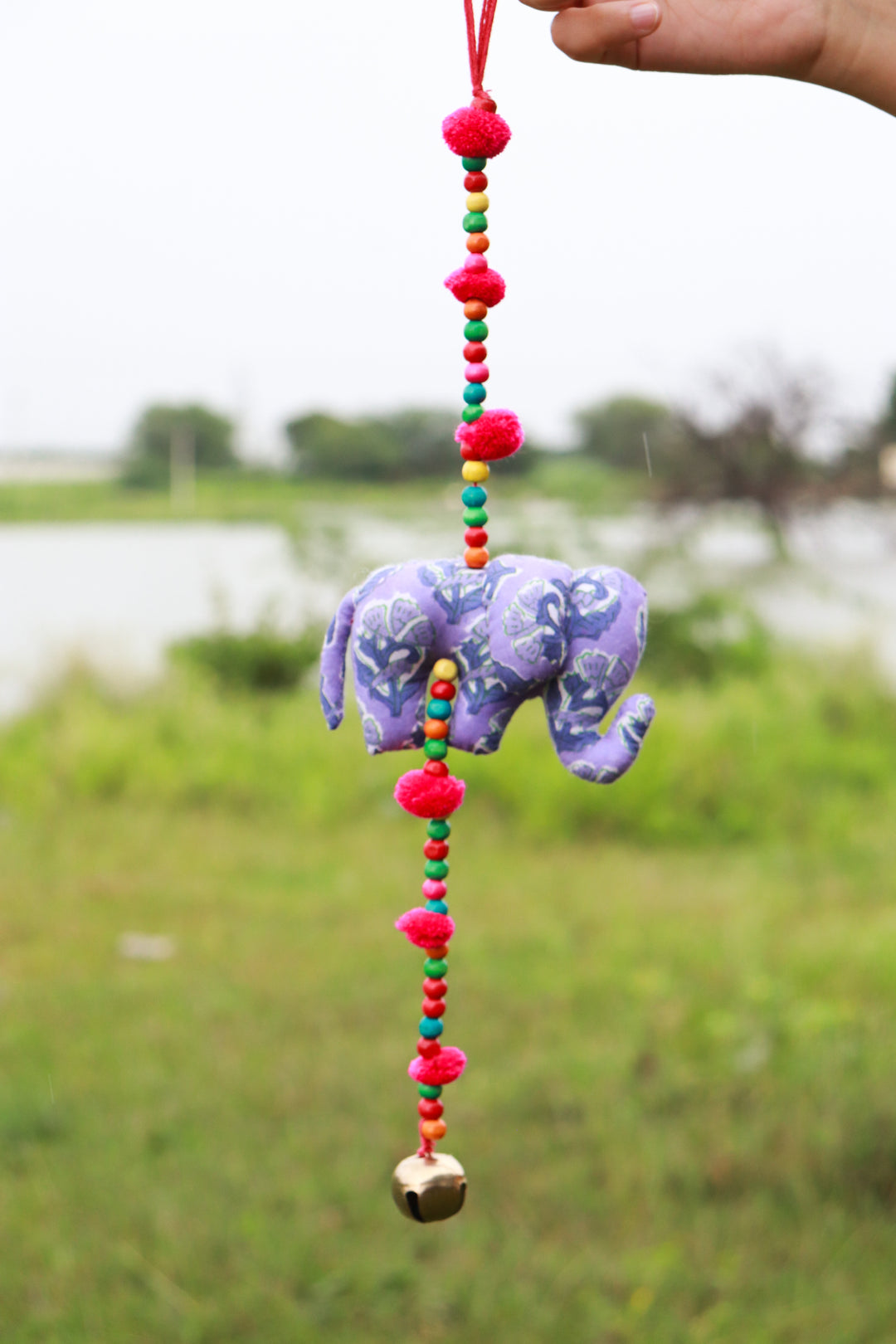 Assorted Handmade Elephant door hanging - Elephant Toran Latkan - Sold individually