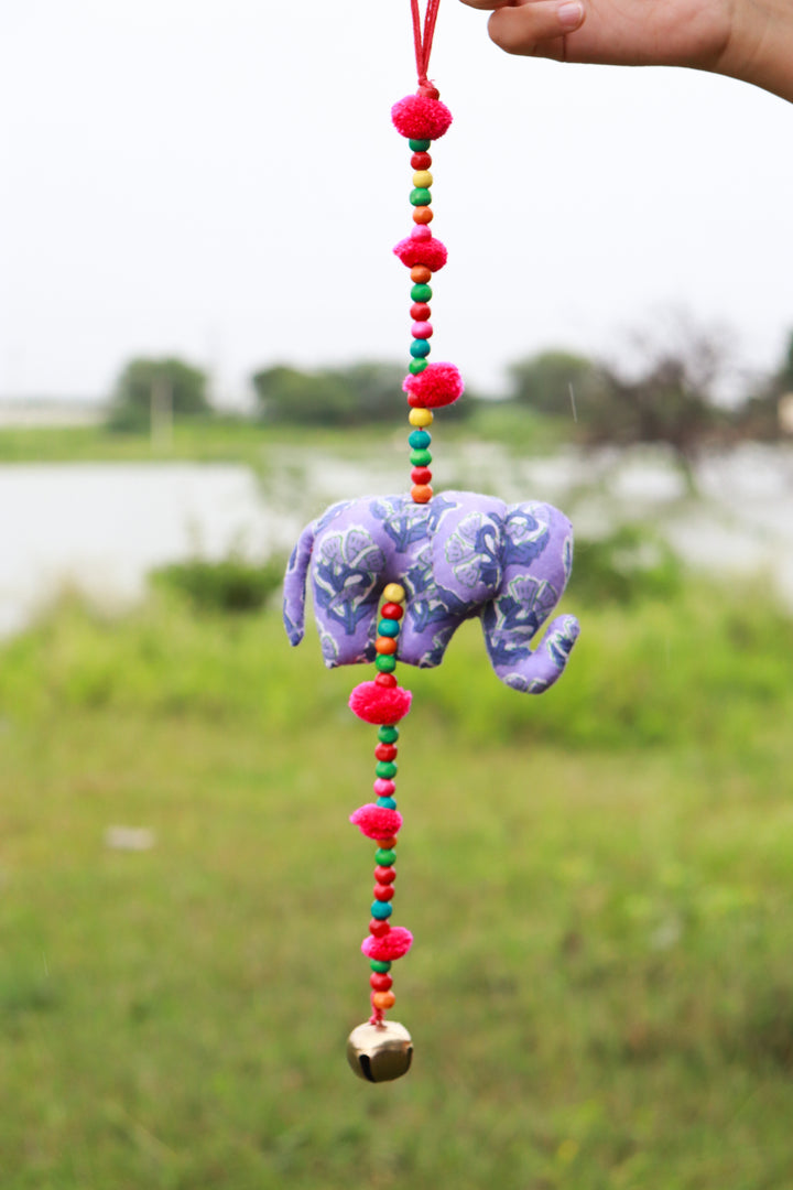 Assorted Handmade Elephant door hanging - Elephant Toran Latkan - Sold individually
