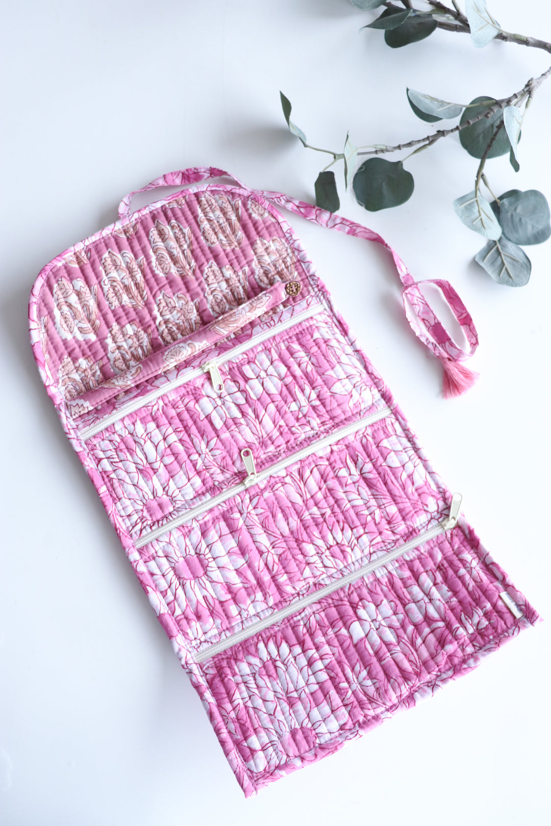 Personalized Travel Jewelry Pouch - Jewellery organizer