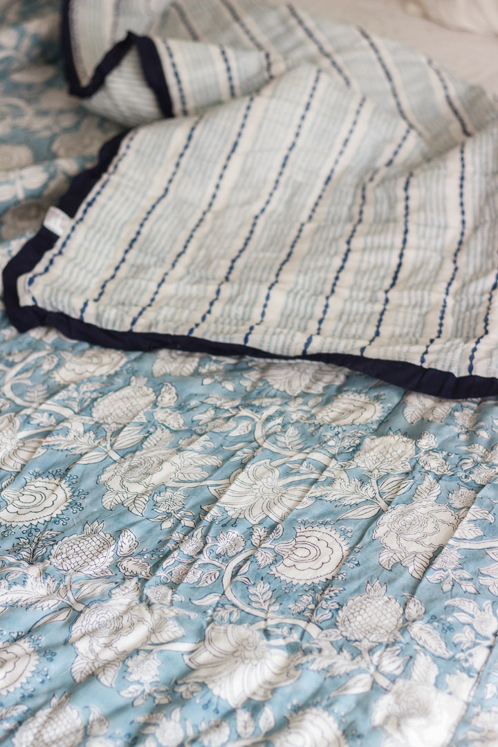 Pre- order - Heavy winter razai with cotton filling- Best quilt for winter - Norway quilt