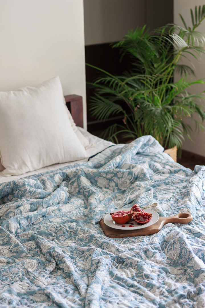 Pre- order - Heavy winter razai with cotton filling- Best quilt for winter - Norway quilt