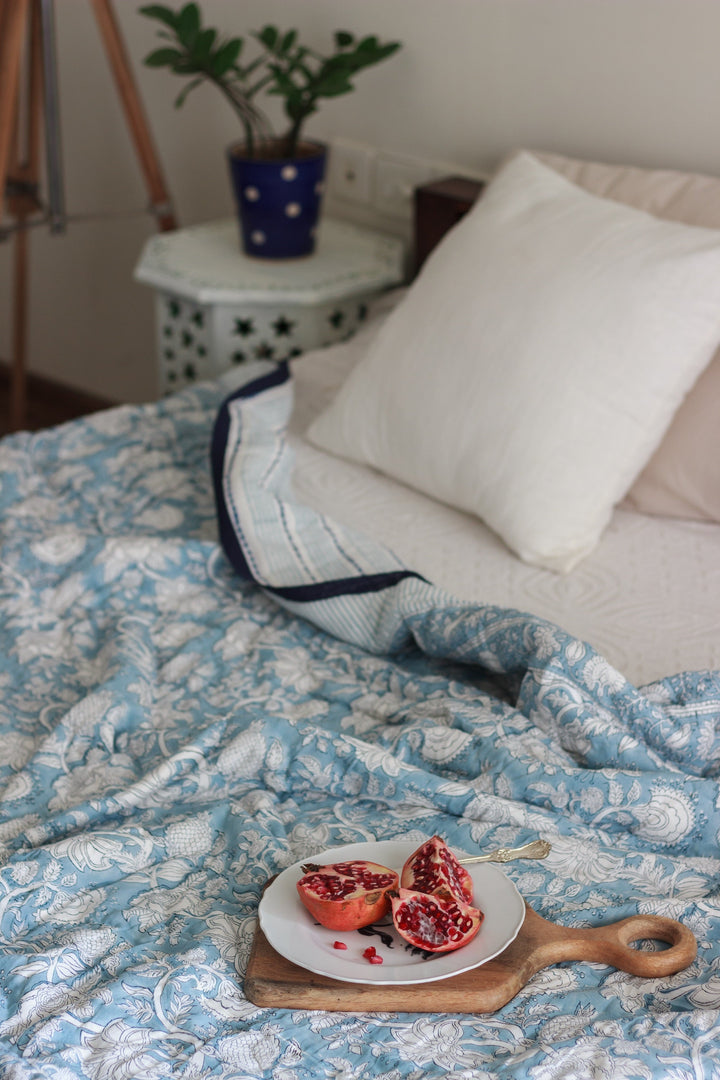 Pre- order - Heavy winter razai with cotton filling- Best quilt for winter - Norway quilt