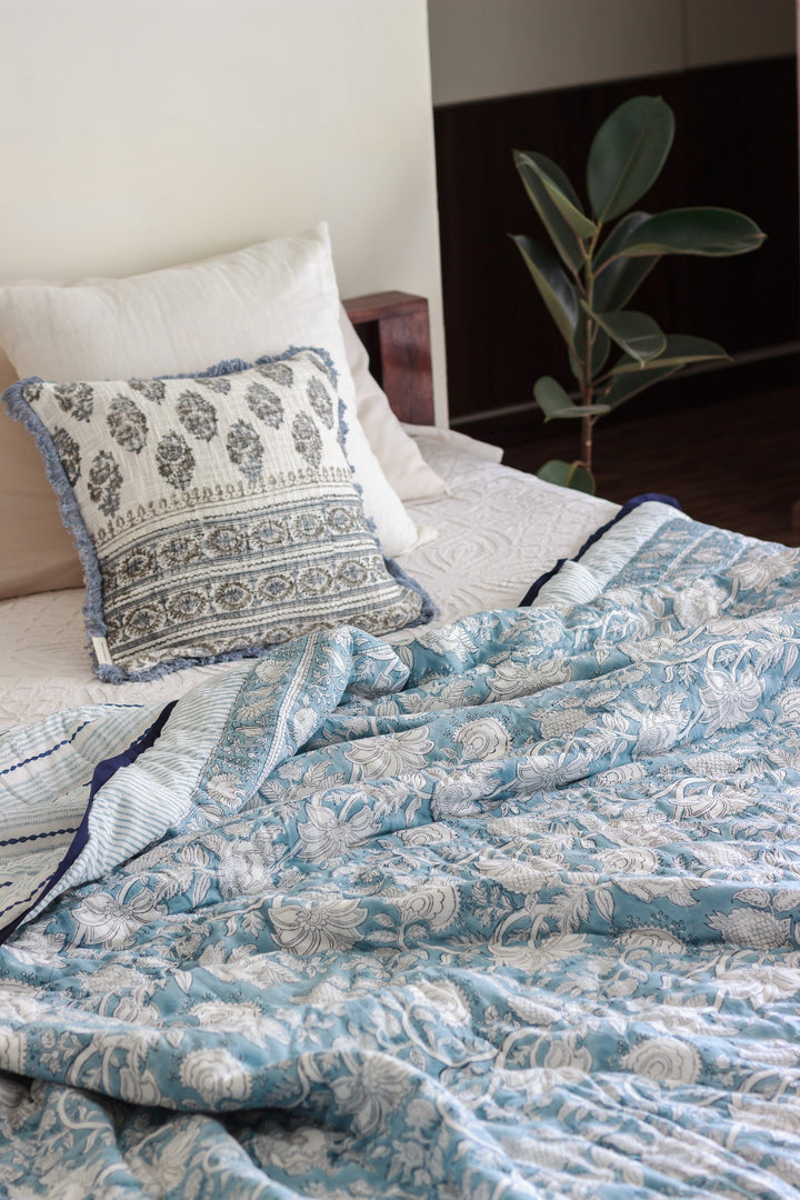 Pre- order - Heavy winter razai with cotton filling- Best quilt for winter - Norway quilt