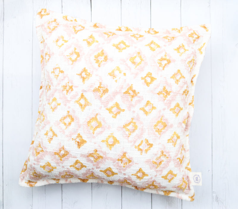 Block print cushion covers - Handloom cotton printed cushion covers - decorative cushion covers