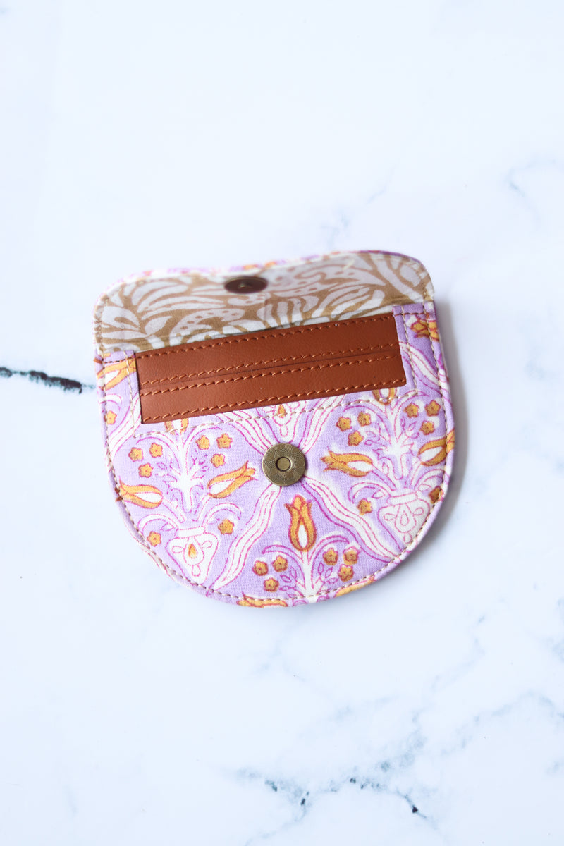 Card and coin wallet - Coin purse for women - Sargam
