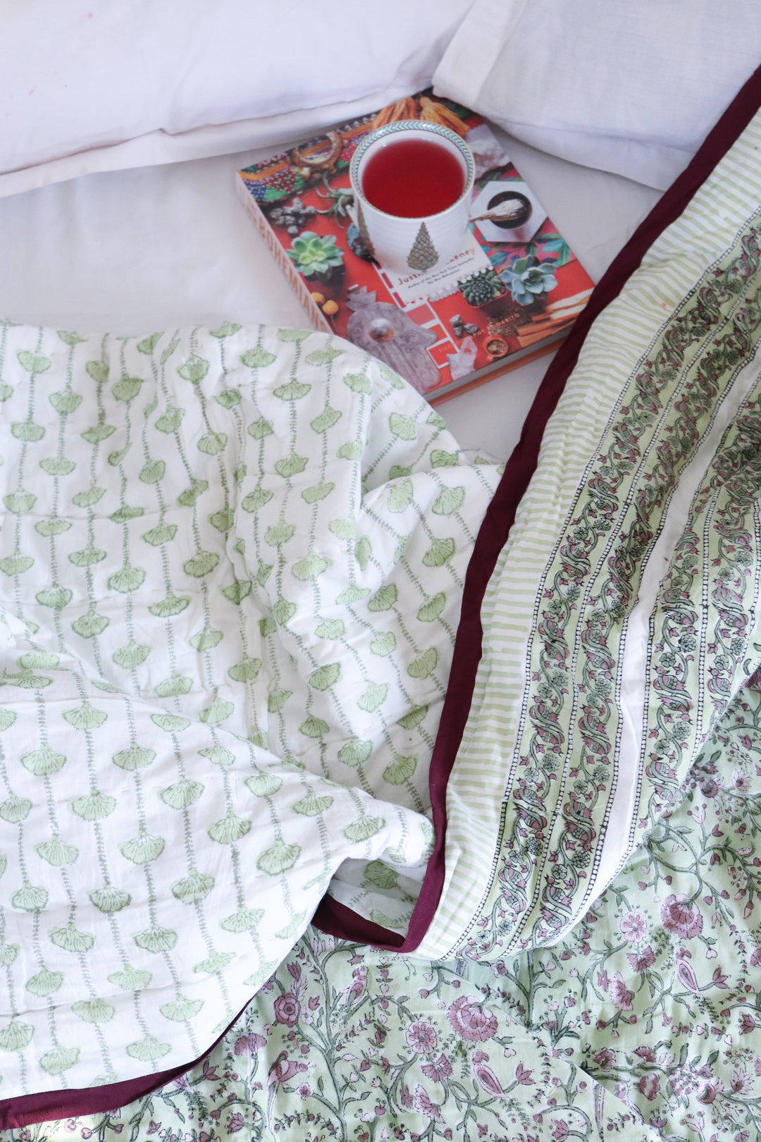 Bird Block print quilt - single, queen and king sizes