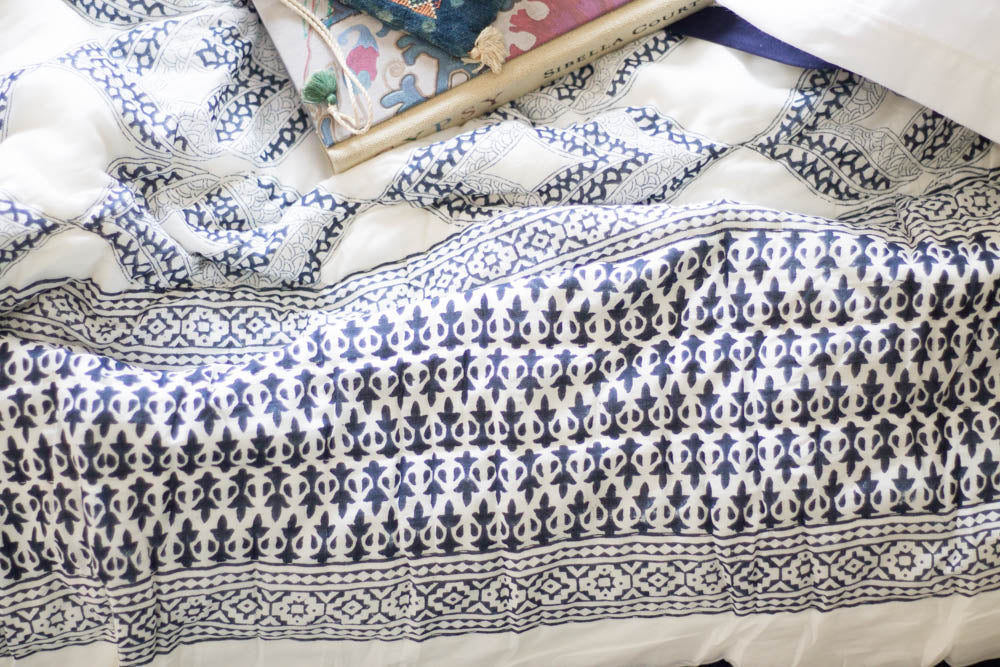 Pre-order - Nautical Winter quilt - Razai for winter  - Best quilt for heavy winter - Queen & King size