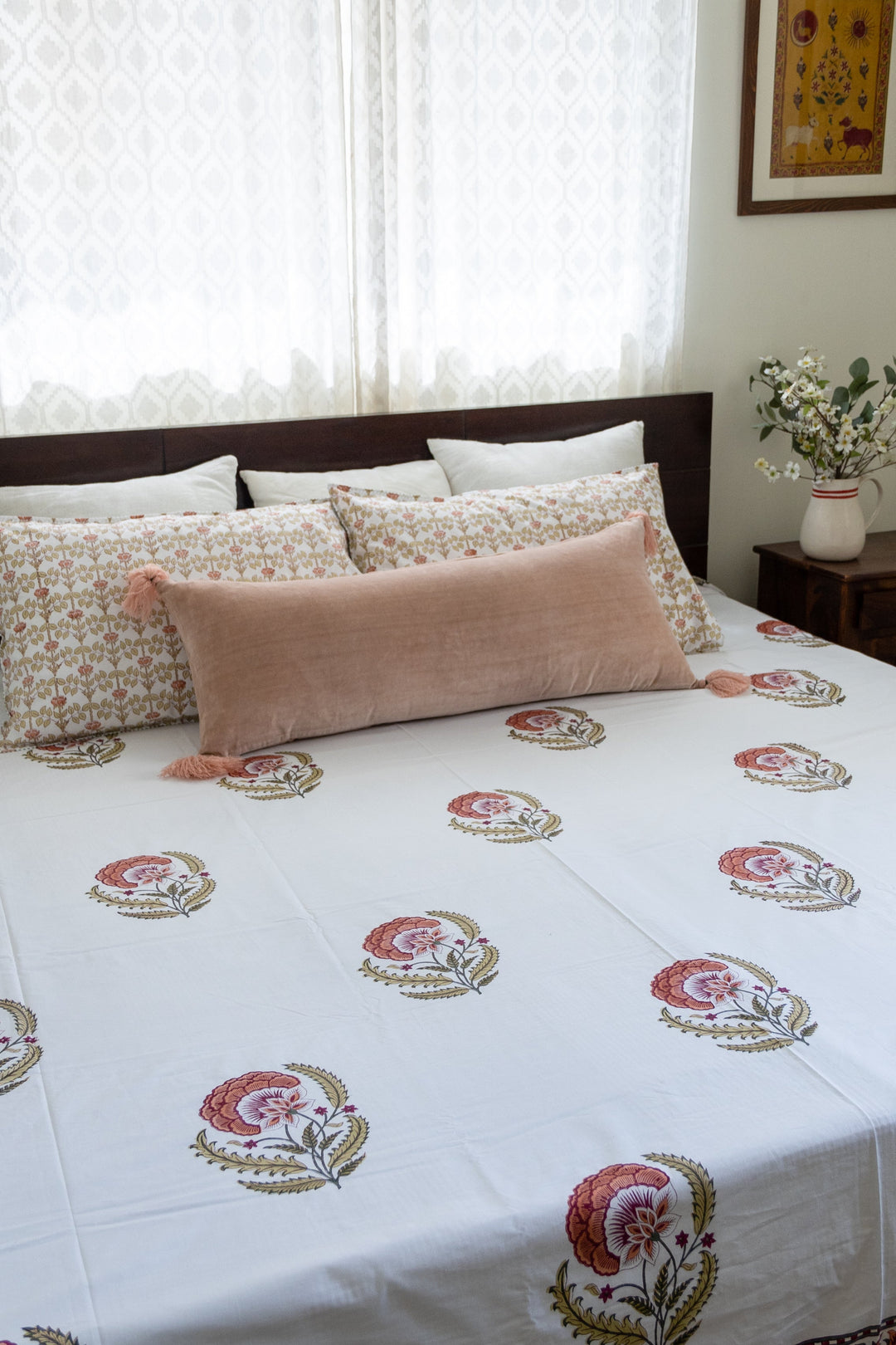 Block Print Bedsheets: How to Choose, Style & Care for Hand-Printed Cotton