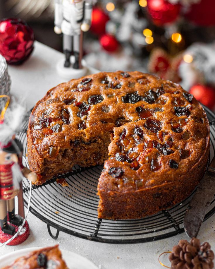 A Classic Christmas Plum Cake: A timeless treat for the festive season