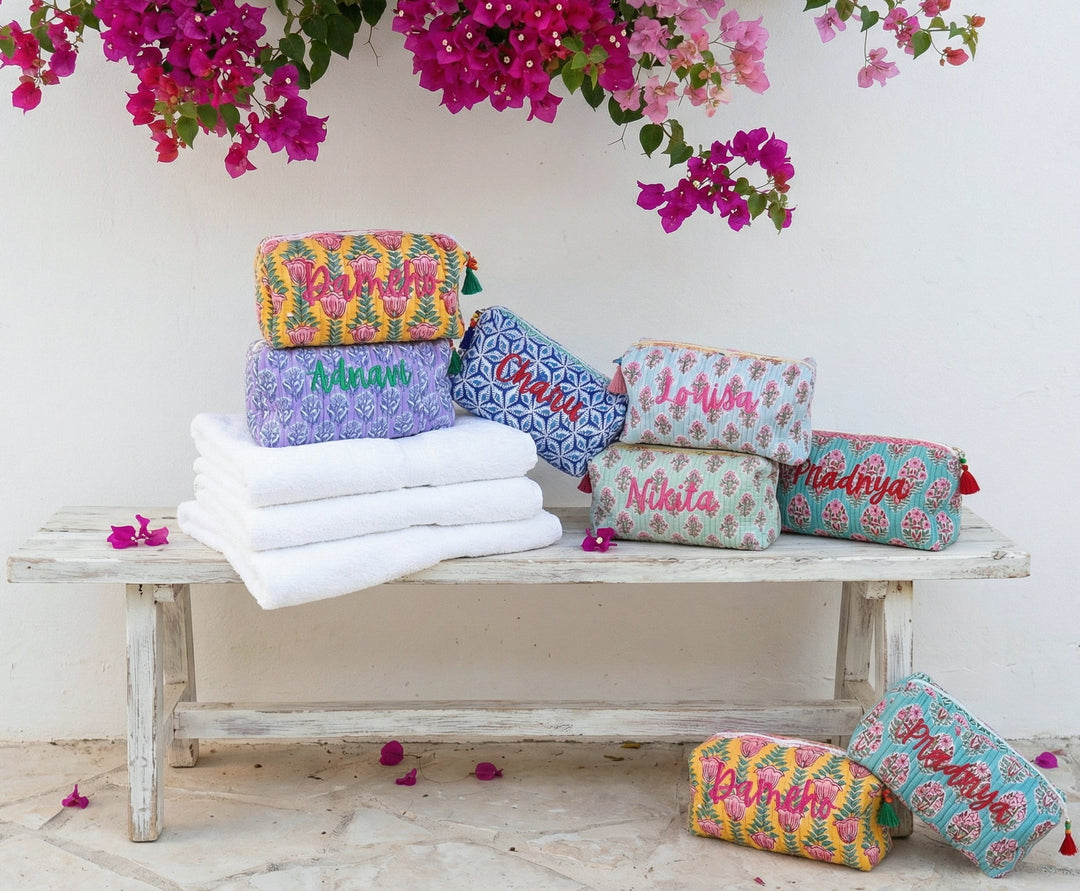 Personalized Makeup Bags