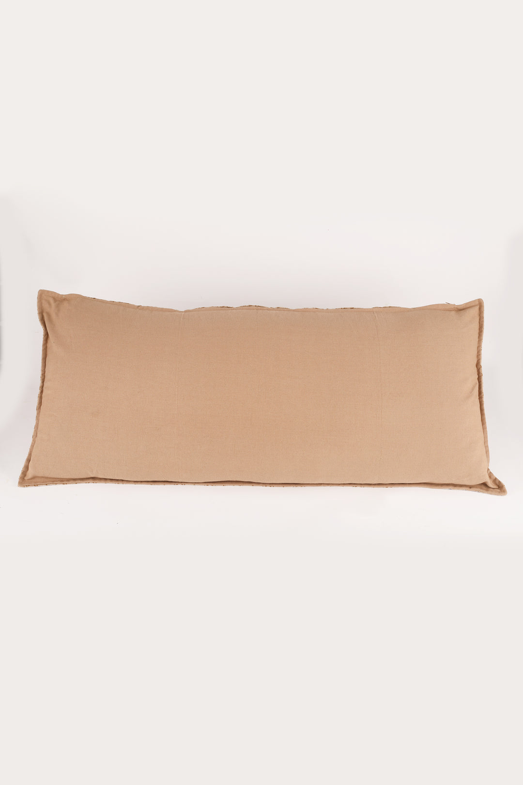 Extra Long lumbar block print velvet pillows - Cashmere Dream - 16 x 36 inches