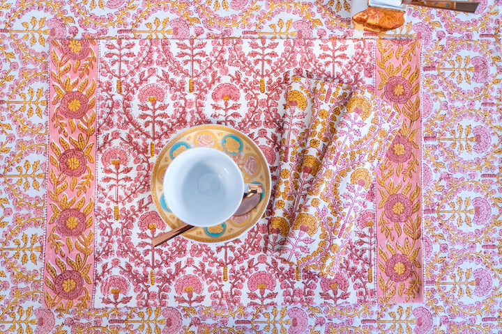 Golden Marigold Table Linen Set