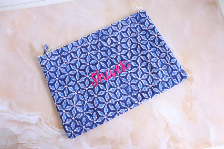 Personalized Block print Laptop sleeves - Laptop cover - 13 inch, 14 inch & 15 inch