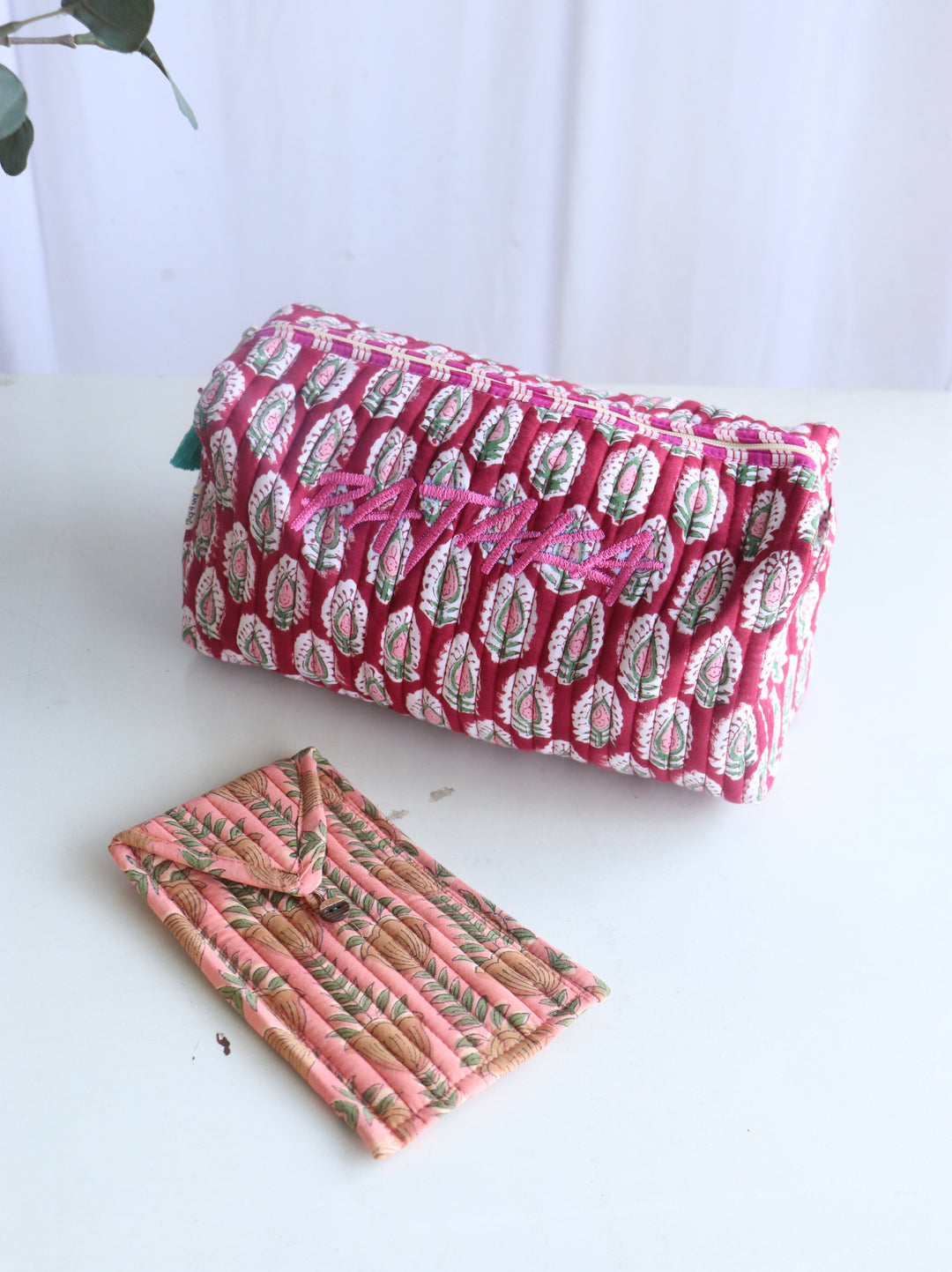 The Pataka Block Print Gift Box - Rakhi Gift Set for Sister