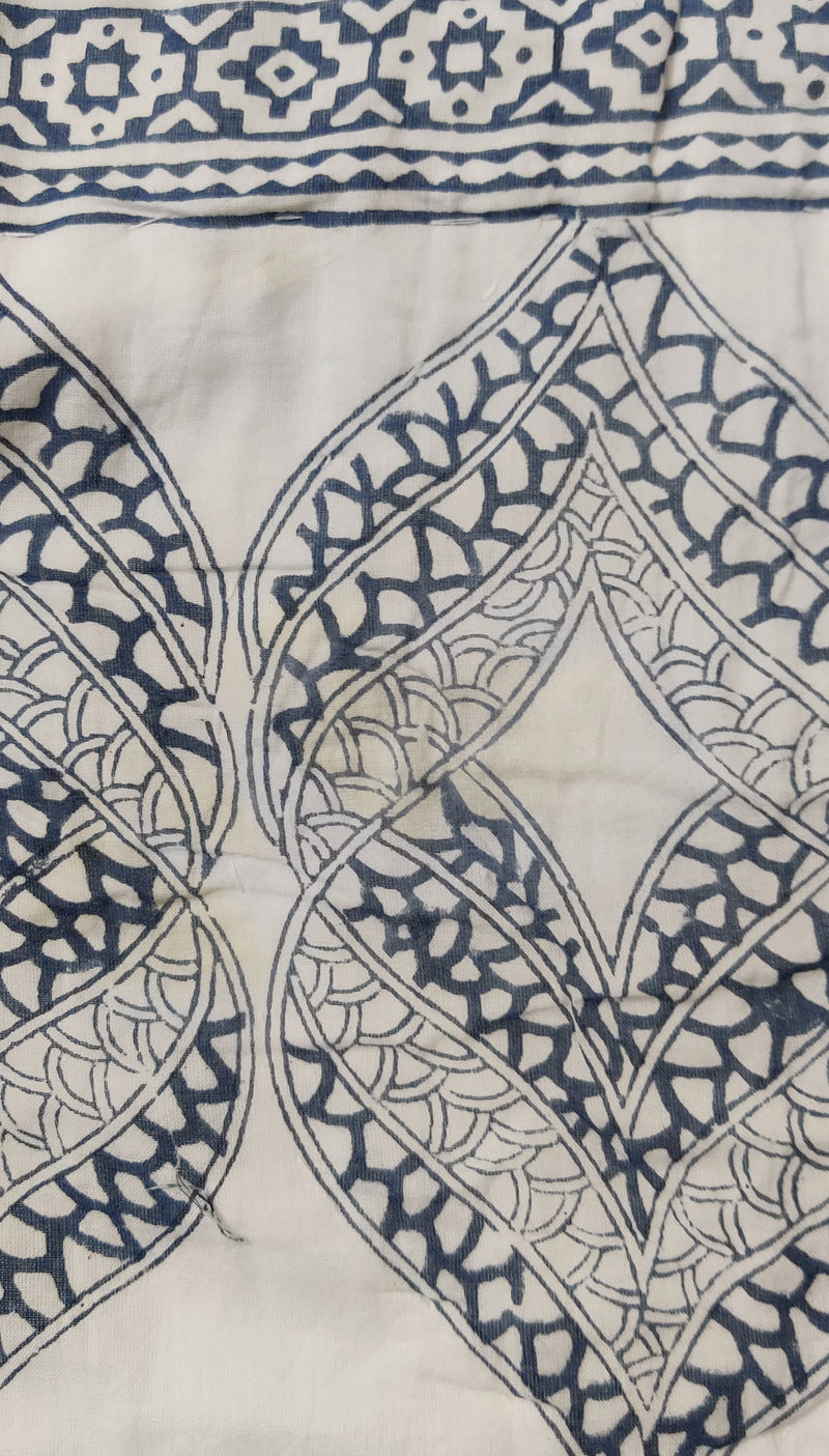 Nautical quilt - Dark blue - 60x90 inches - Single size