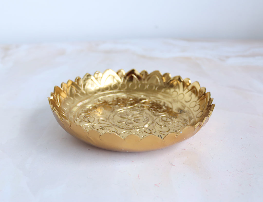 Tarini Mini Urli - Etched Metal Plate