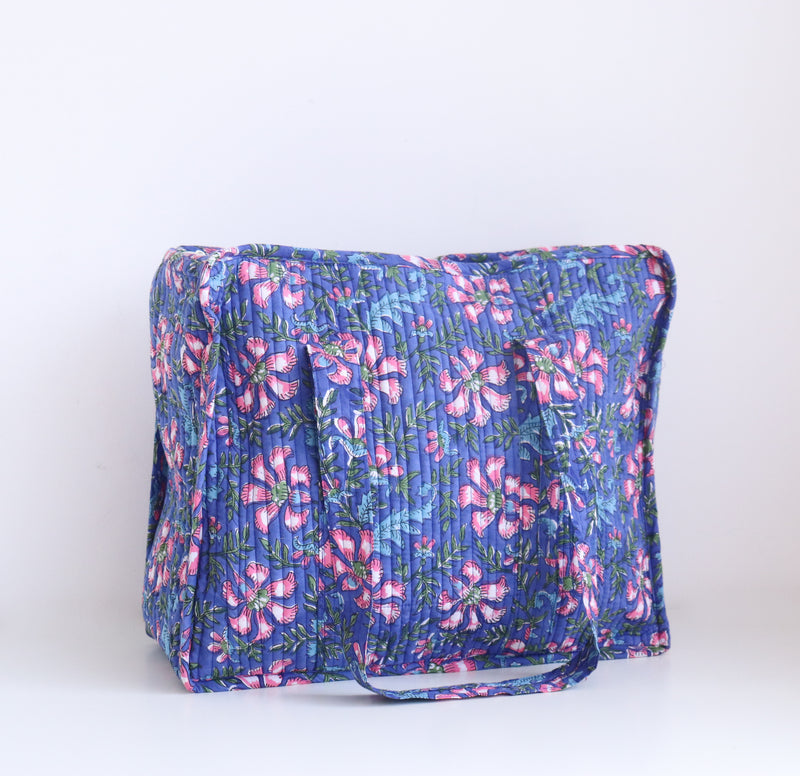 Pre - order - XL tote bag - Boho quilted women&