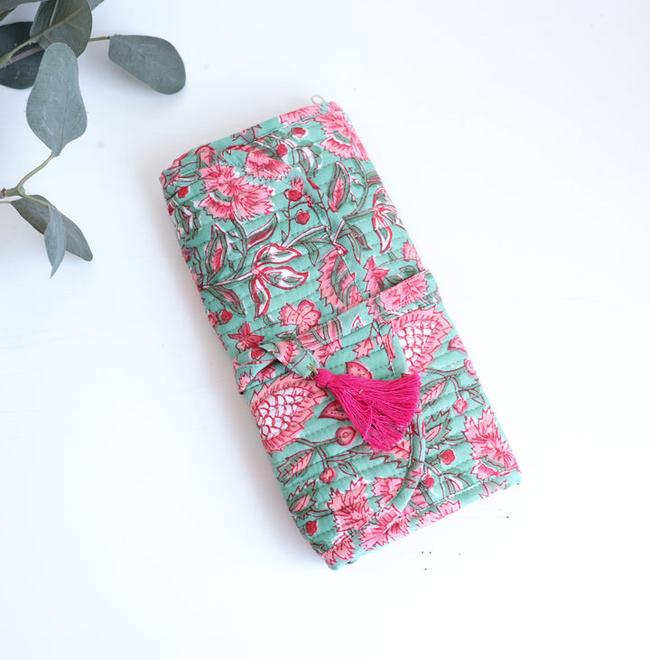 Personalized Travel Jewelry Pouch - Jewellery organizer