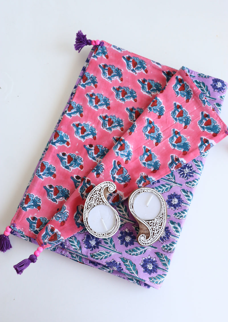 Diwali gift hamper - Bright and colourful festive gift bag