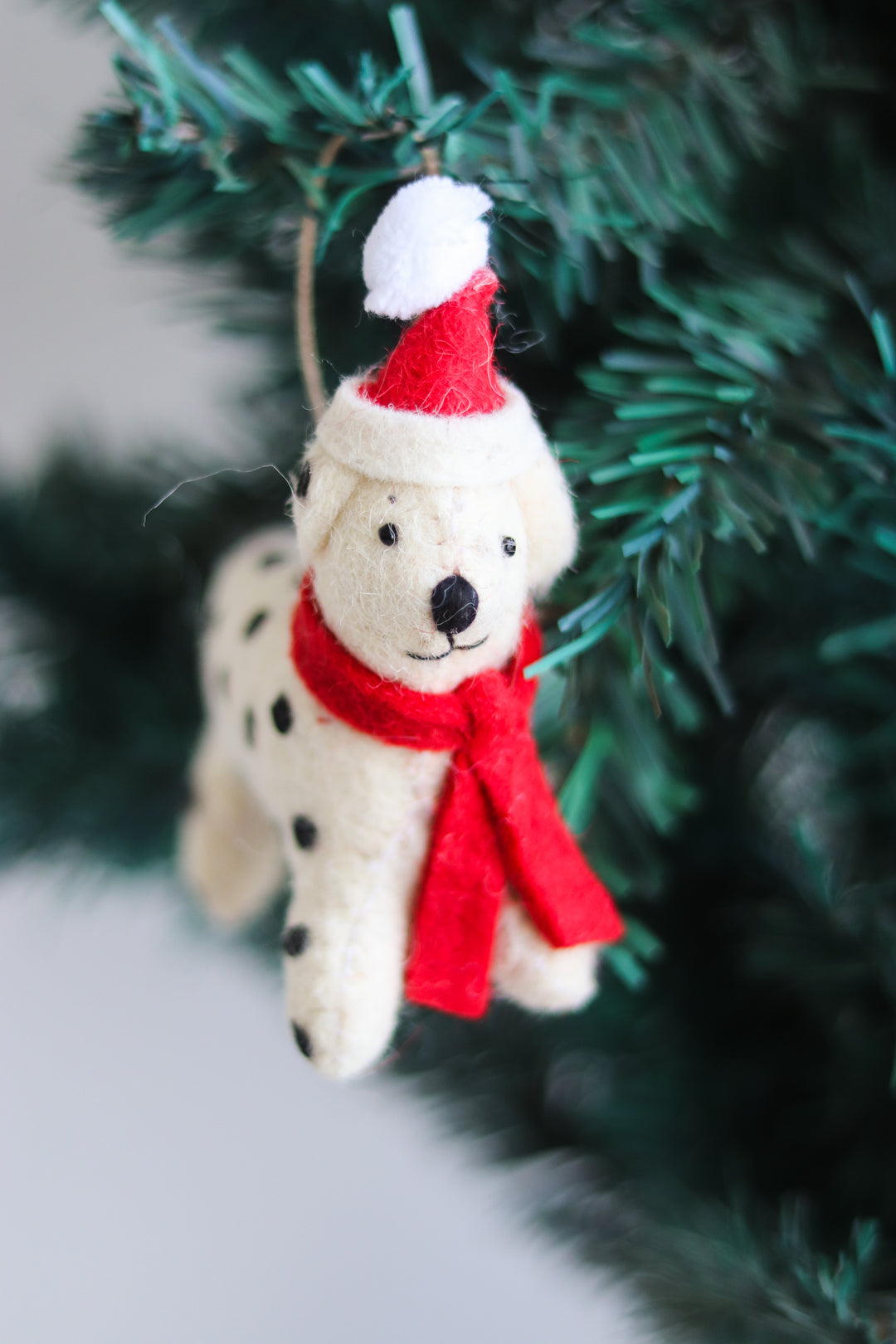 Handmade Christmas Tree Decorations - Handcrafted Christmas ornaments - Dottie the Christmas Spottie
