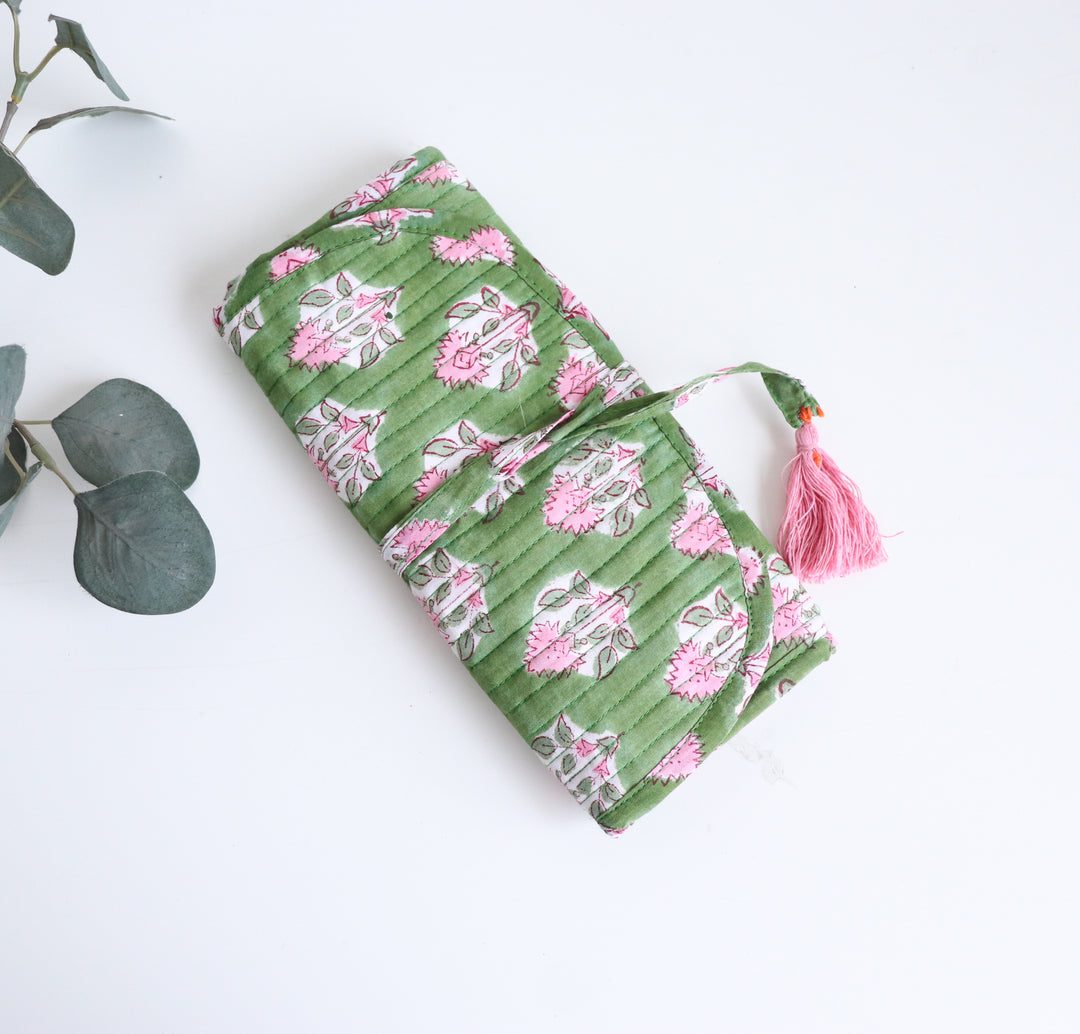 Personalized Travel Jewelry Pouch - Jewellery organizer