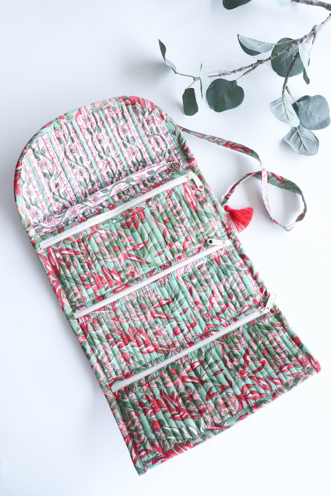 Personalized Travel Jewelry Pouch - Jewellery organizer