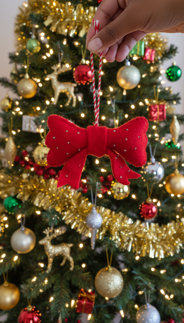 Handcrafted Christmas Tree Ornaments - Handcrafted Christmas Decorations - Ruby Ribbon