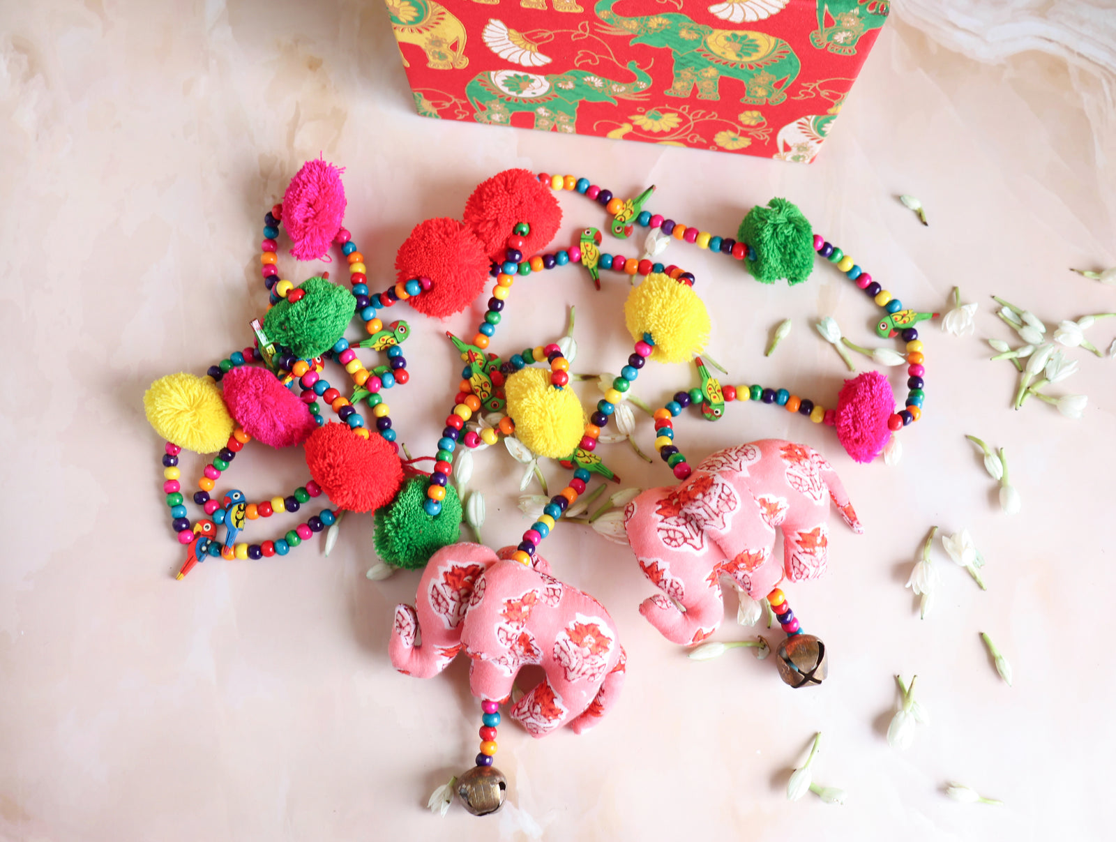 Deepawali gift box with door hanging toran Airavat collection
