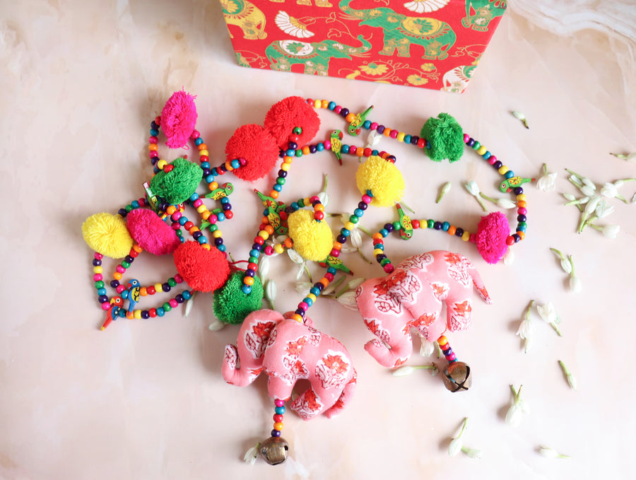 Deepawali gift box with door hanging toran Airavat collection
