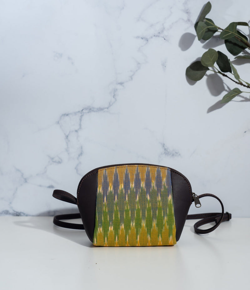 Small crossbody sling bag for women - Block print crossbody bag - Leela