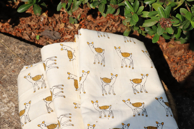 Baby swaddle wrap - baby sheets - Oh Deer!
