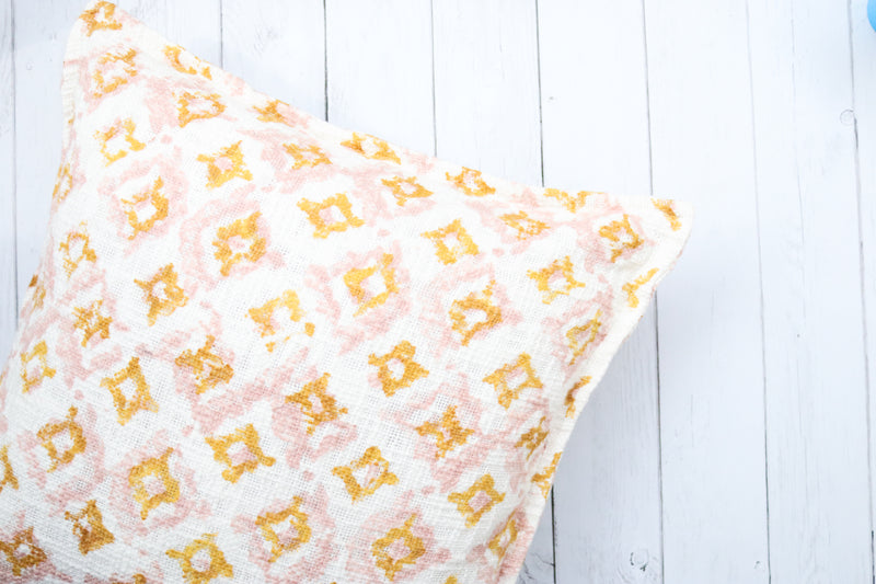 Block print cushion covers - Handloom cotton printed cushion covers - decorative cushion covers