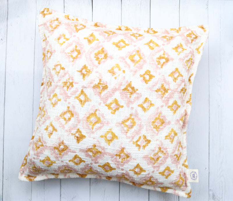 Block print cushion covers - Handloom cotton printed cushion covers - decorative cushion covers