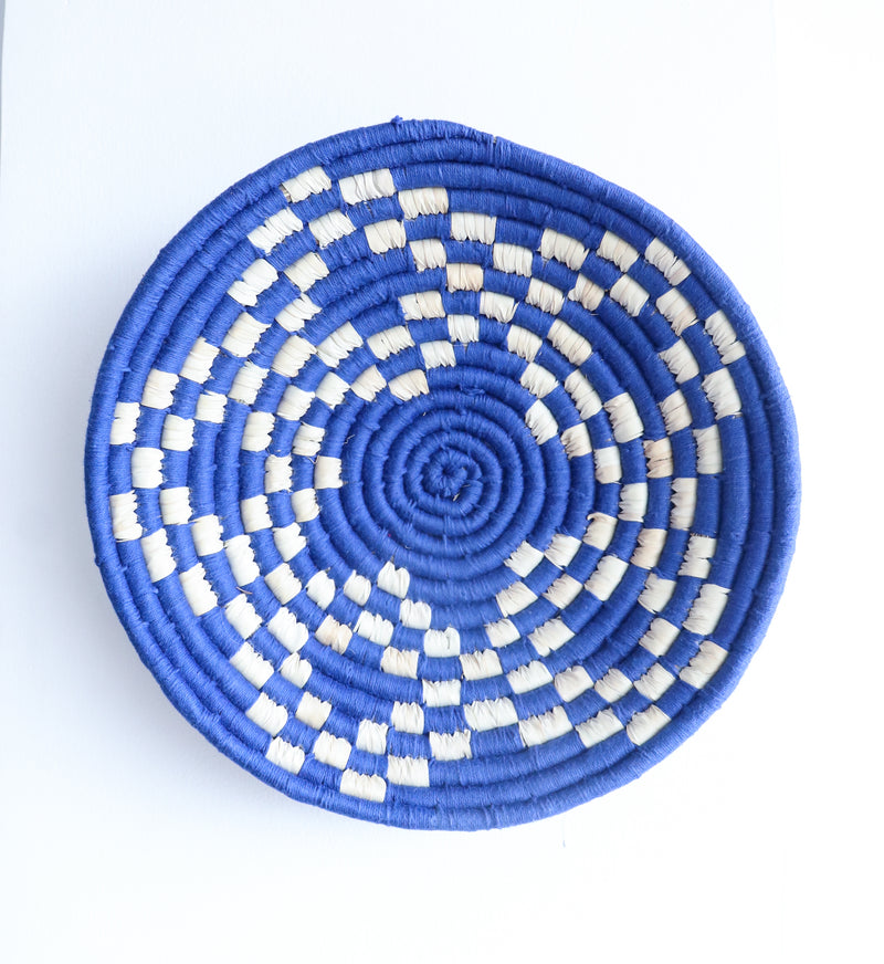 Sabai Grass wall baskets - Colorful wall baskets - Sustainable Wall baskets for decor -Assorted Sabai Baskets