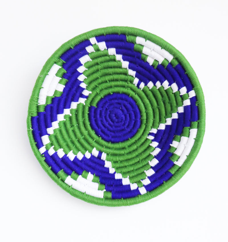 Sabai Grass wall baskets - Monochrome Decorative wall baskets - Set of 3
