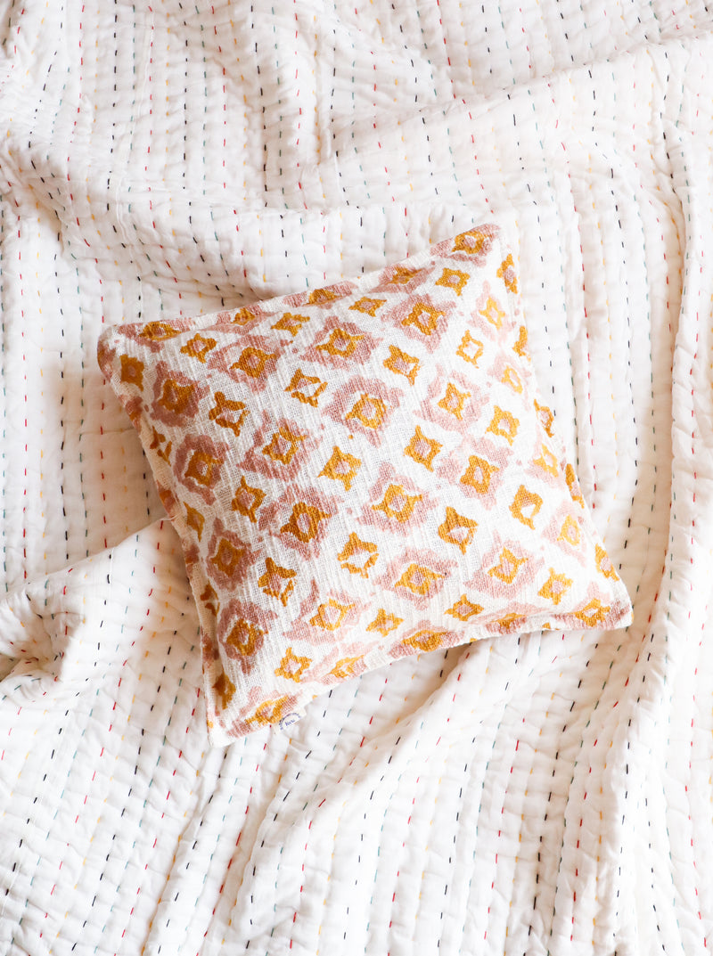 Block print cushion covers - Handloom cotton printed cushion covers - decorative cushion covers