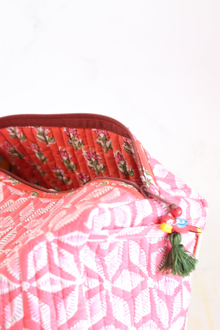 Large Cosmetic bag - Makeup bag