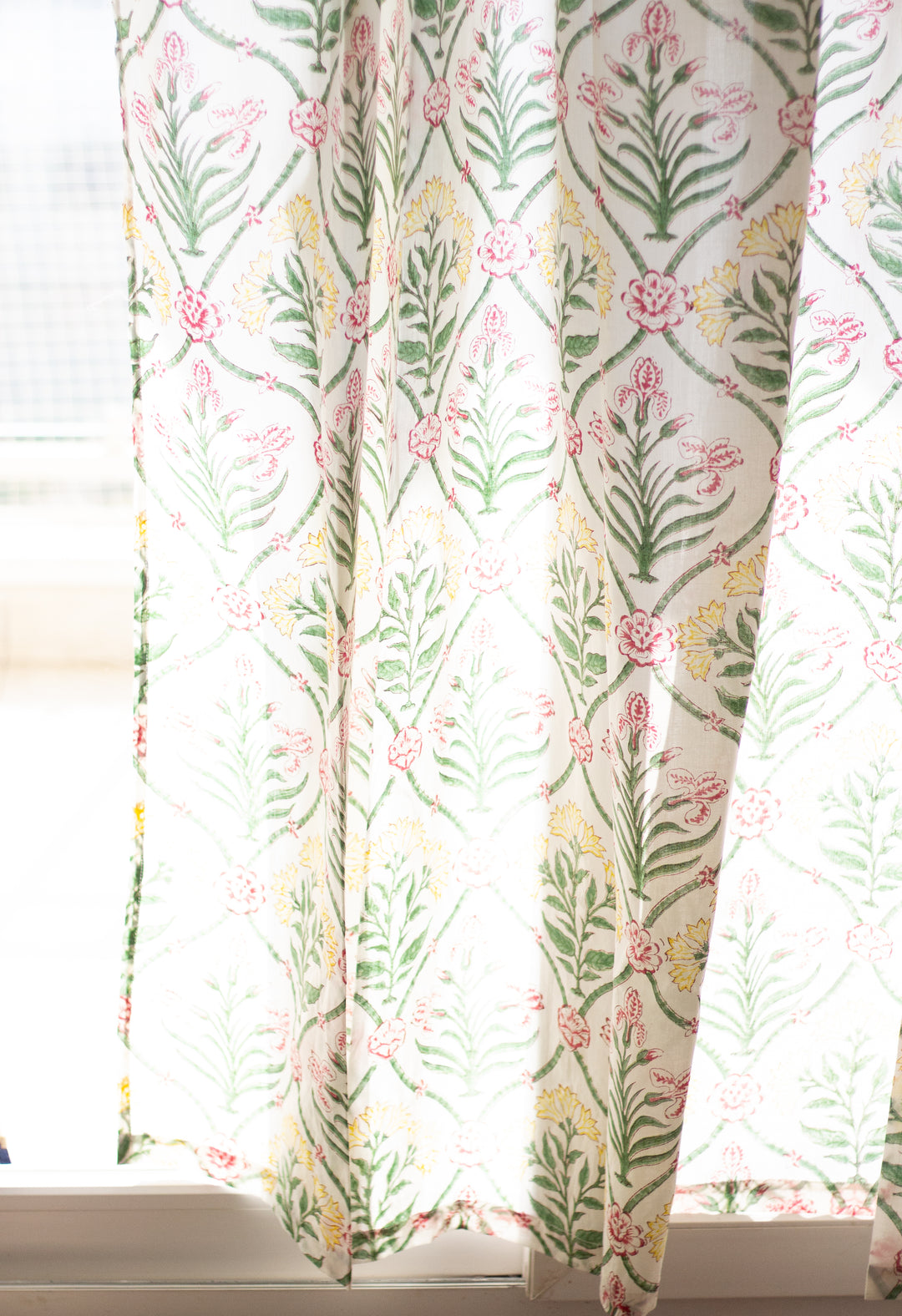 Sale - Saree inspired curtain - Sari sheer curtains