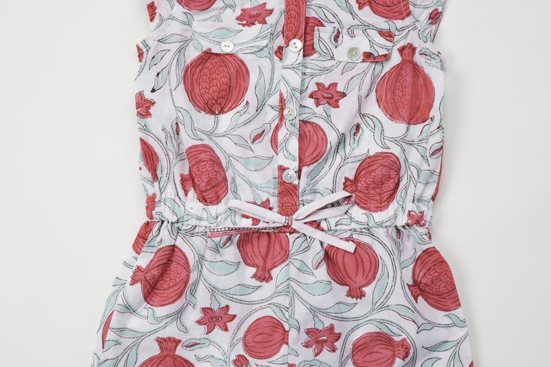 Baby girl dresses - Pomegranate Jumpsuit